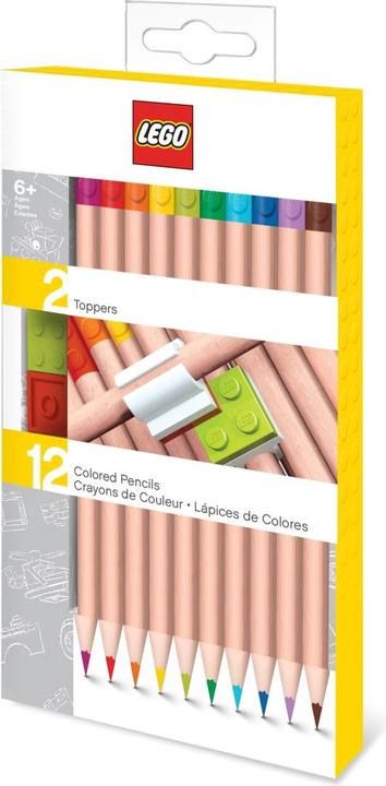 Actual product image Euromic LEGO Stationery 12 Color Pencils (12 x)