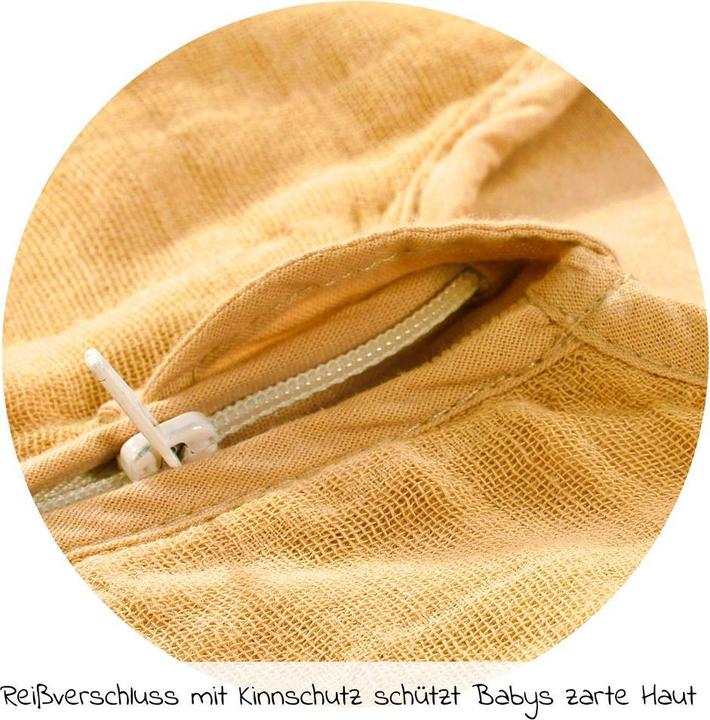 Produktbild Alvi Schlafsäcke Sommer-Schlafsack Mull - Cornsilk - (0.5 TOG, Sommer, Frühling)