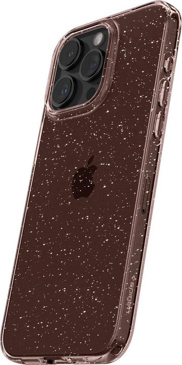 Produktbild Spigen Liquid Crystal Glitter, Rosenquarz – iPhone 15 Pro (Apple iPhone 15 Pro)