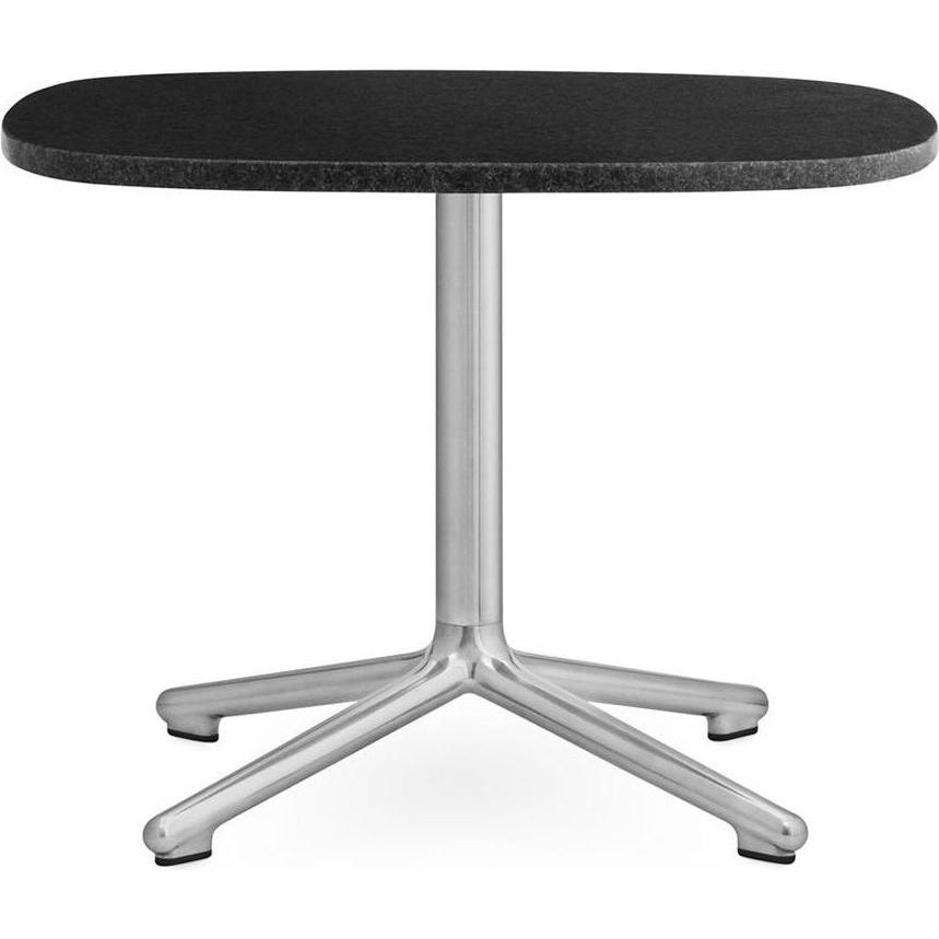 Normann Copenhagen, Gartentisch + Balkontisch, Era Table 60 x 48,5 cm Alu (48.50 cm)