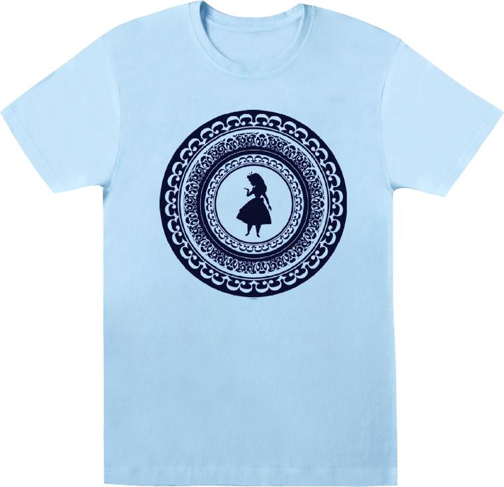 Actual product image Disney Mens Alice In Wonderland Circle T-Shirt (M)