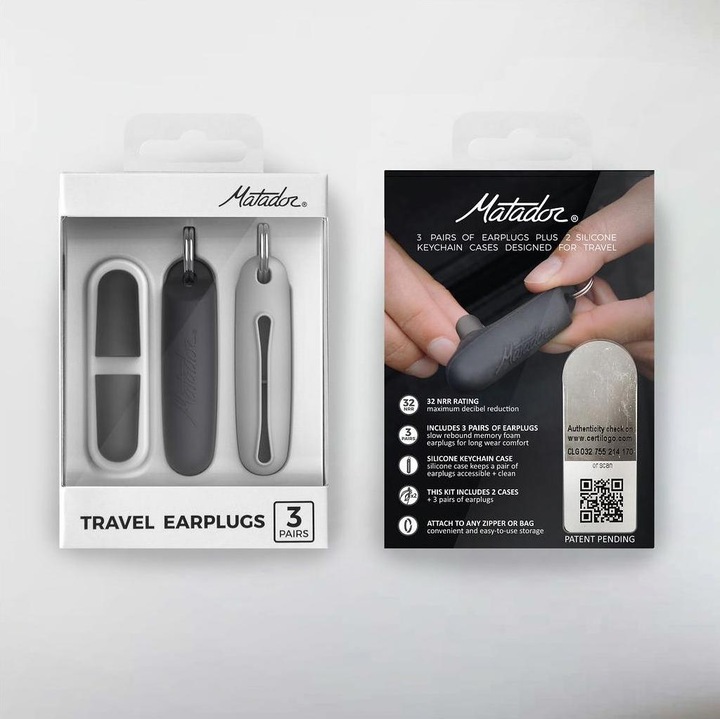 Actual product image Matador Travel Hearing Protection Kit (Additional padding)