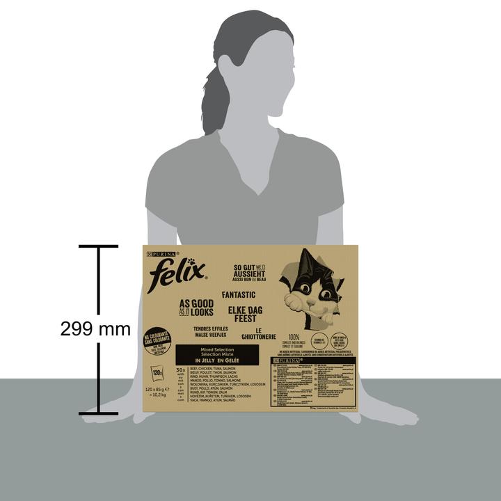 Immagine prodotto Felix Agail (Adulto, 120 pz., 10200 g)