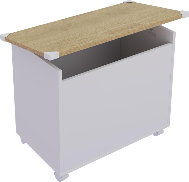 Produktbild VCM Holz Sitztruhe Sitzbank Truhe Bosula M (68 cm)