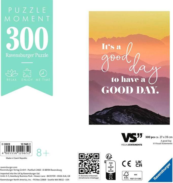 Produktbild Ravensburger A good Day (300 Teile)