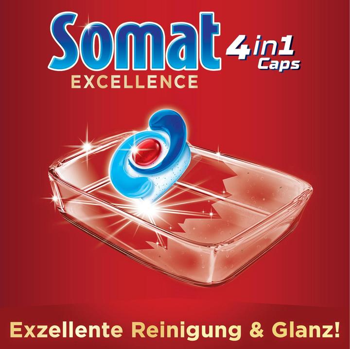 Actual product image Somat Excellence 4in1 (Caps, Tabs, 48 Washing cycles)