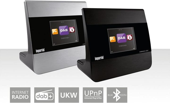 Immagine prodotto Imperial Dabman i400 (Web radio, DAB, Bluetooth, WiFi)