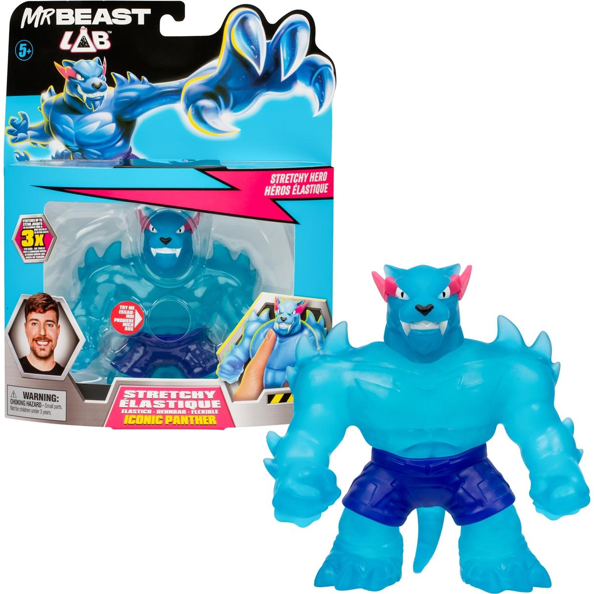 Thumbnail - Moose Mr. Beast Lab Goo Jit Zu Dehnbare Figur Iconic Panther