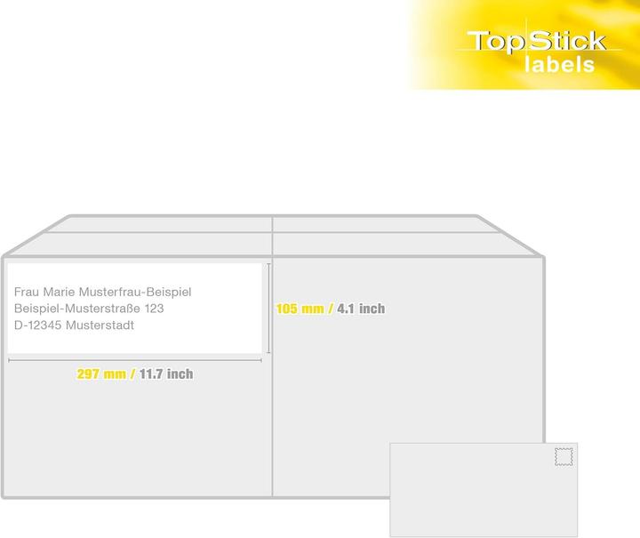 Produktbild TopStick Etichette Universali