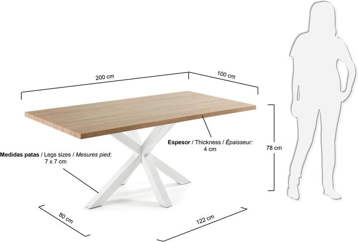 Actual product image Kave Home Arya (100 x 200 cm)