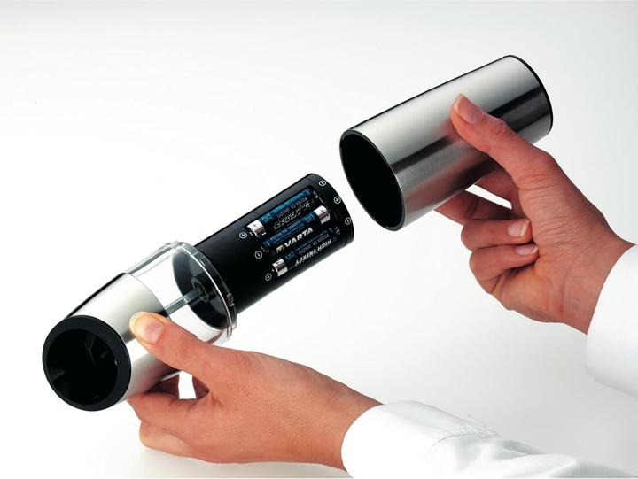 Produktbild WMF Elektrische Mühle 20cm Salz und Pfeffermühle Keramikmahlwerk Glas (Salz, Pfeffer, Chili)