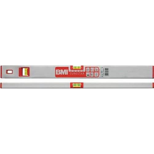 Thumbnail - BMI, Wasserwaage, Wasserwaage EUROSTAR 690 E 200 cm Aluminium silber ± 0,5mm/m (200 cm)