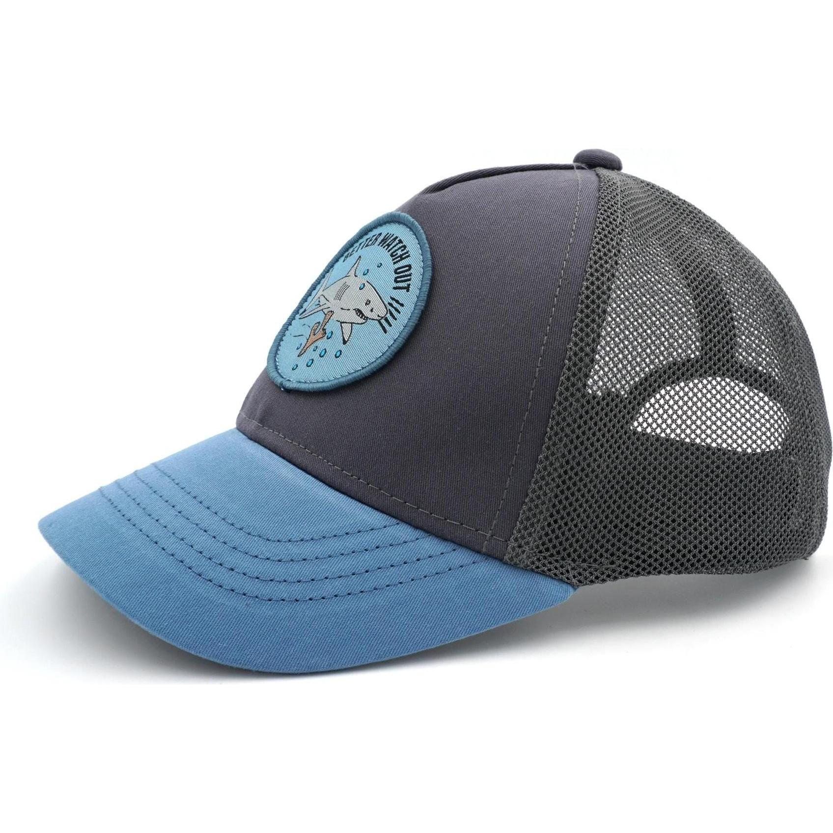 Thumbnail - Maximo, Jungen, Cap, Cap Shark Gr. 47 - 49 cm, Blau, (47, 49, 48 C)