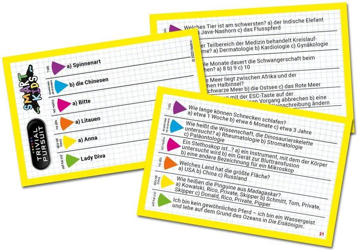 Produktbild Winning Moves Wissensspiel Trivial Pursuit Karton (Deutsch, 2 Spieler)