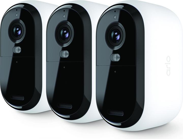 Produktbild Arlo Essential 3 3er Set mit Solarpanel (2560 x 1440 Pixels)