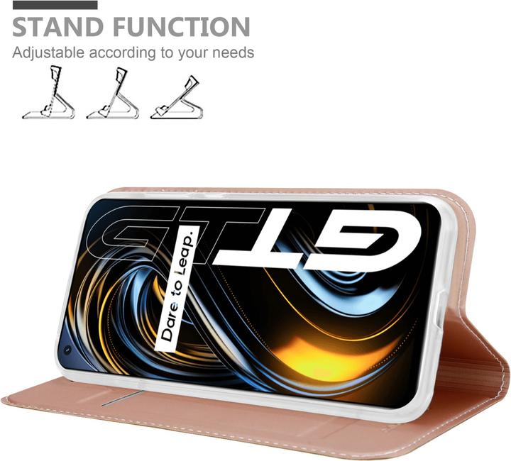 Actual product image Cadorabo Classy Book Case for Realme GT / GT Neo 2T / Q3 PRO (Realme GT Neo 2T, Realme Q3 Pro 5G)