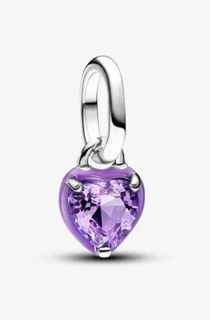 Immagine prodotto Pandora ME Cuore del Chakra Viola Mini (Smalto, Argento 925)