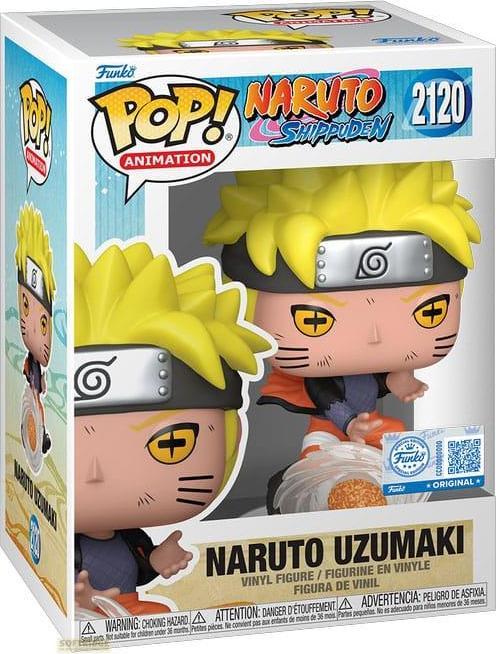 Produktbild Funko POP! Naruto Shippuden Naruto Uzumaki (Lava Release Rasenshuriken) Exclusive