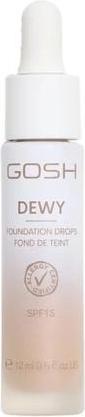Produktbild Gosh Copenhagen Dewy Foundation Drops 010 Deep - 15ml