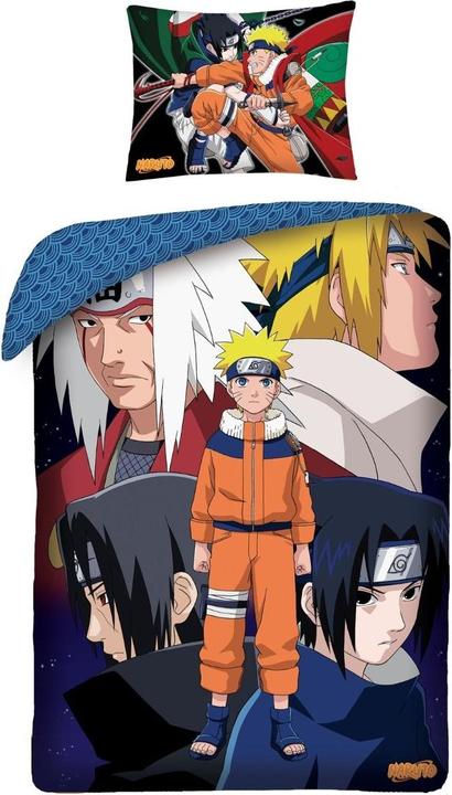 Actual product image Naruto Shippuden Cotton Characters Duvet Cover Set