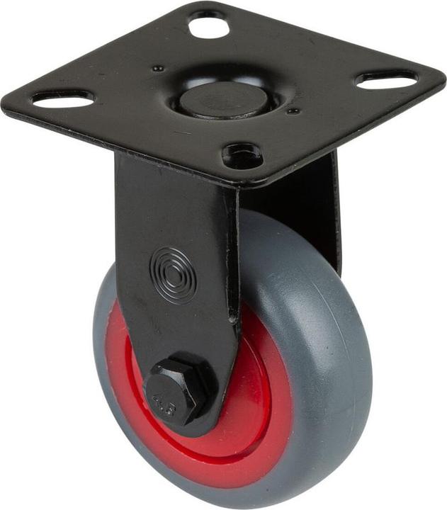 Actual product image BS Rollen Fixed castor 50 mm 50 kg Ball bearing 54 x 54 mm