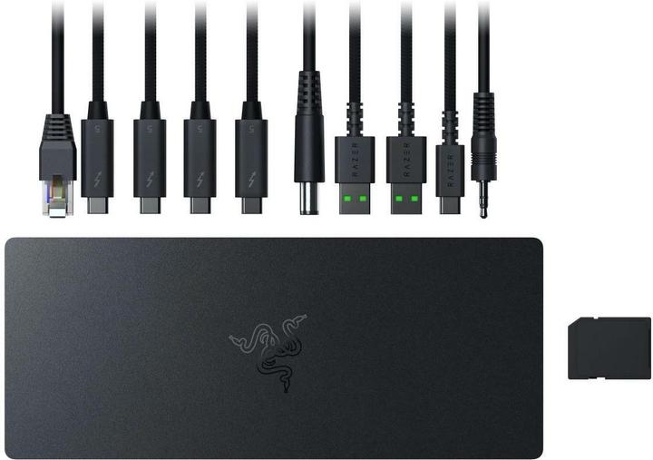 Actual product image Razer Thunderbolt 5 Dock (USB-C, 10 ports)