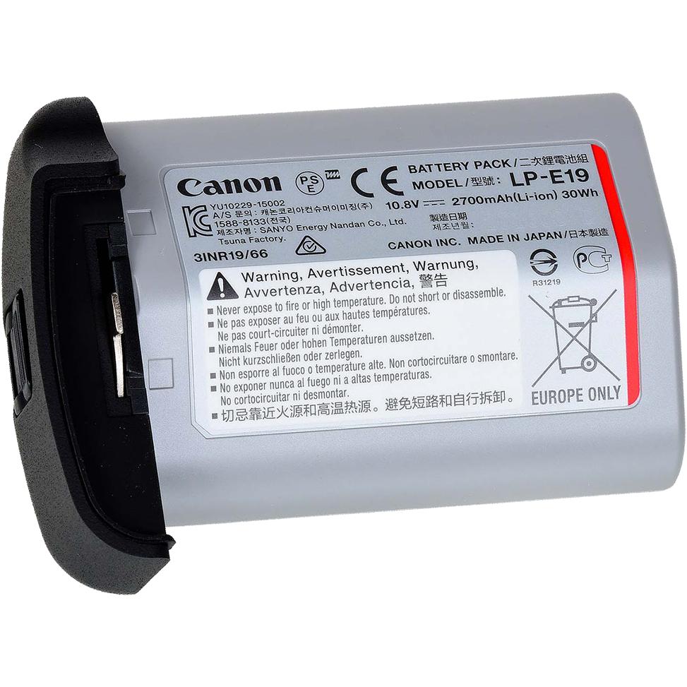 Thumbnail - Canon LP-E19 Batteriepack (Akku), Kamera Stromversorgung, Grau