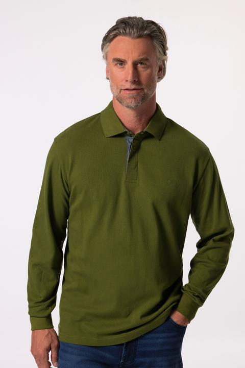Produktbild Boston Park Poloshirt, Langarm, Struktur-Jersey, bis 52/54 / 84/86 (74)