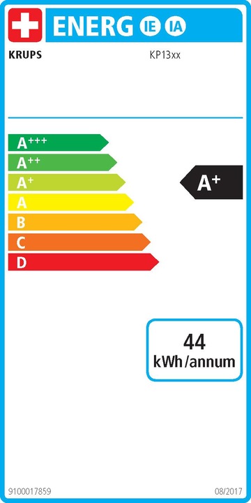 Energie-Label Krups Lumio (NESCAFÉ Dolce Gusto)