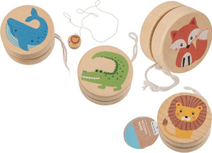 Image du produit Out of the blue Yo-yo en bois animaux assortis