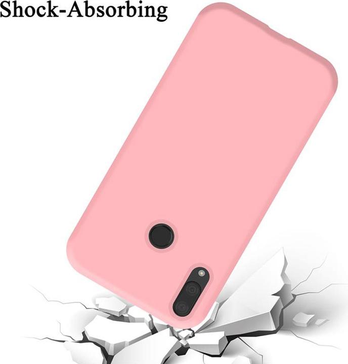 Produktbild Cadorabo TPU Liquid Silicone Case Cover (Huawei Y7 Prime (2019), Huawei Y7 (2019))