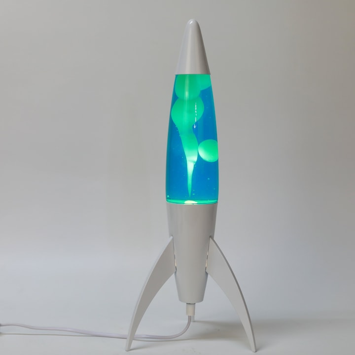 Actual product image Total Juggling Rocket lava lamp