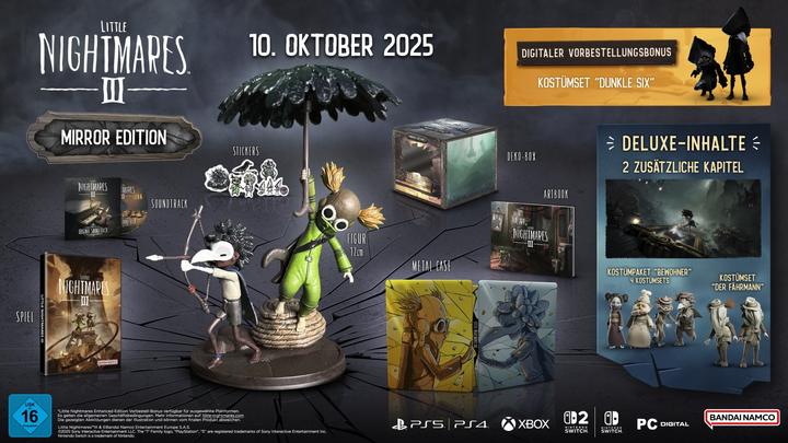 Produktbild Bandai Namco Little Nightmares - 3 Mirror's Edition (Multilingual)