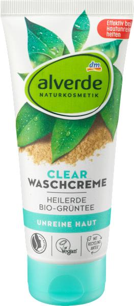 Produktbild dm alverde Clear Waschcreme (Waschcrème, 100 ml)