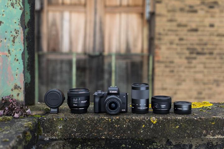 Produktbild Canon EOS M50 Kit - Import (15 - 45 mm, 24.10 Mpx, APS-C / DX)