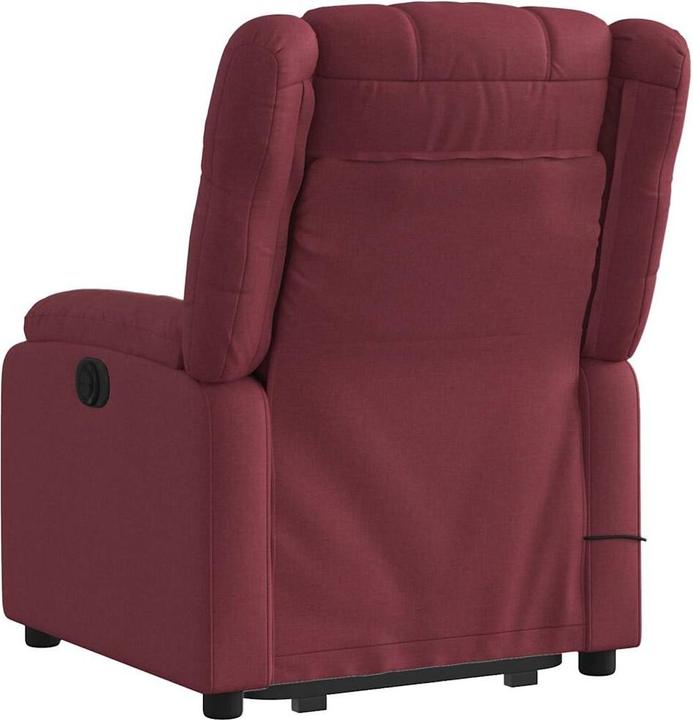 Actual product image VidaXL Electric massage chair with stand-up aid fabric