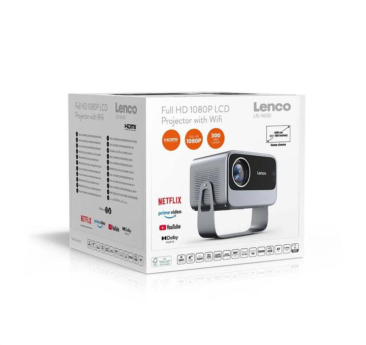 Produktbild Lenco LPJ-960SI (Full HD, 300 lm)
