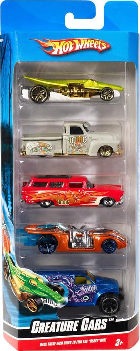 Hot Wheels 5-piece gift set range (random models)