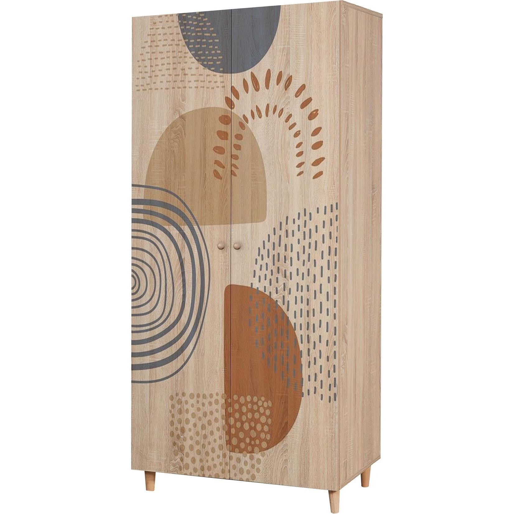 Homitis, Kleiderschrank, Lidya (90 x 192 x 52 cm)