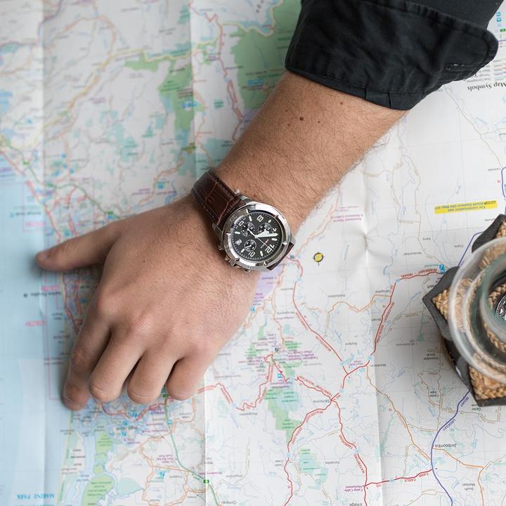 Image du produit M Watch Mondaine Drive - WBD.16420.LG (Chronographe, Swiss Made, 42 mm)