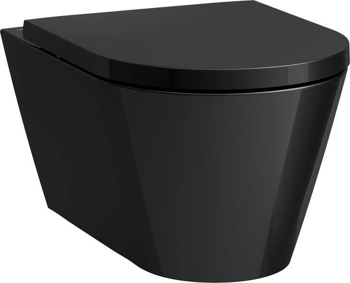 Produktbild Laufen Kartell Wand-WC, Tiefspüler, mit Silent Flush spülrandlos, 545x370x355mm