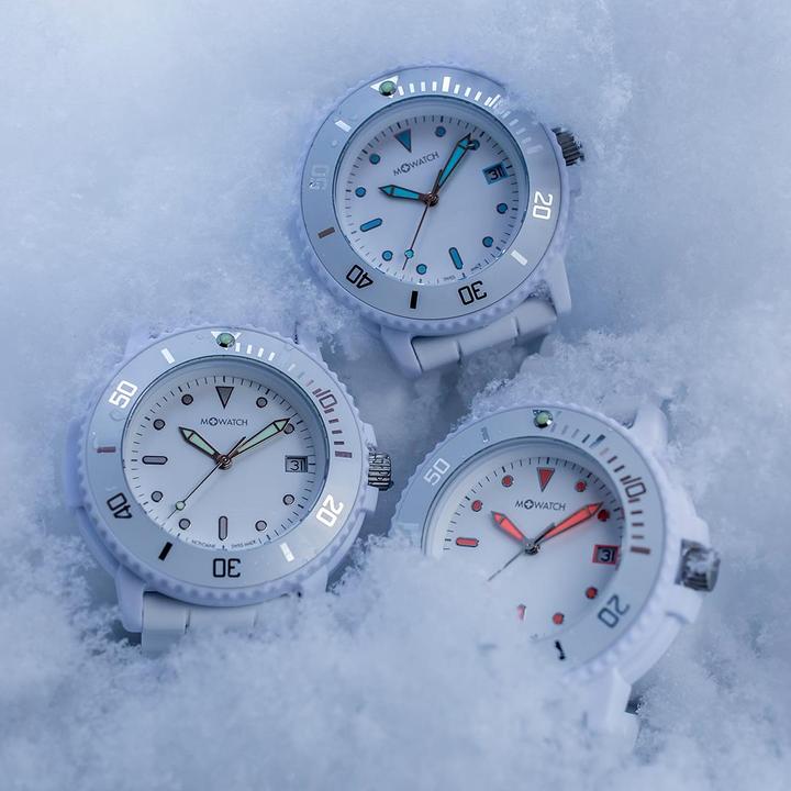 Image du produit M Watch Mondaine Aqua (Montre analogique, Swiss Made, 43 mm)