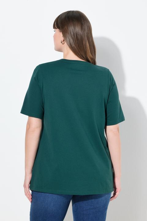 Produktbild Ulla Popken T-Shirts, 2er-Pack, V-Ausschnitt, Halbarm (58)