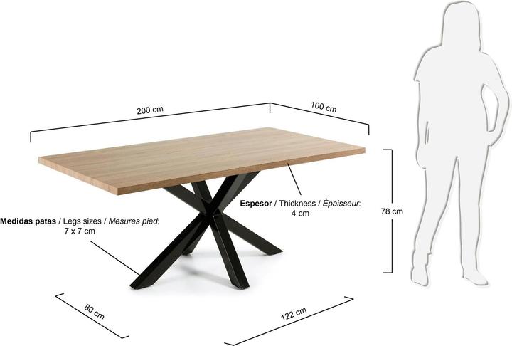 Actual product image Kave Home Arya (100 x 200 cm)