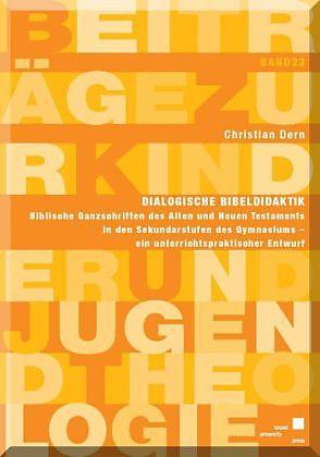 Produktbild Dialogische Bibeldidaktik (Deutsch, Christian Dern, 2013)
