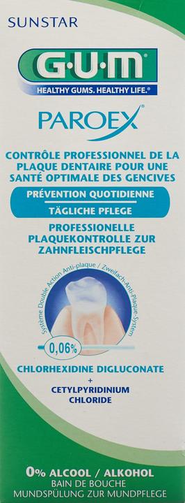 Actual product image GUM Paroex mouthwash 0.06 % (500ml) (500 ml, Mouthwash)
