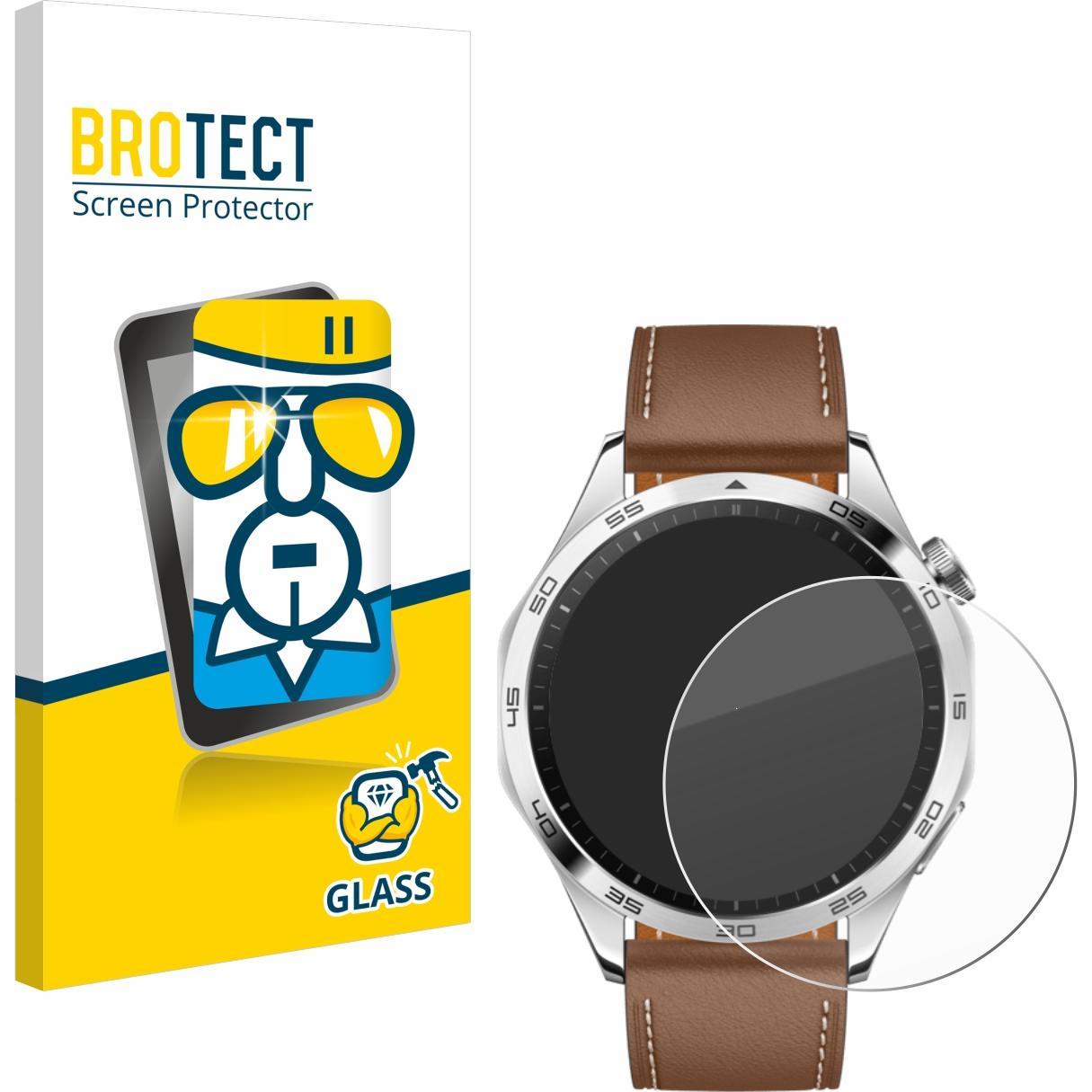 Thumbnail - BROTECT Panzerglas Hartglas Displayschutz, Smartwatch Schutzfolie, Transparent