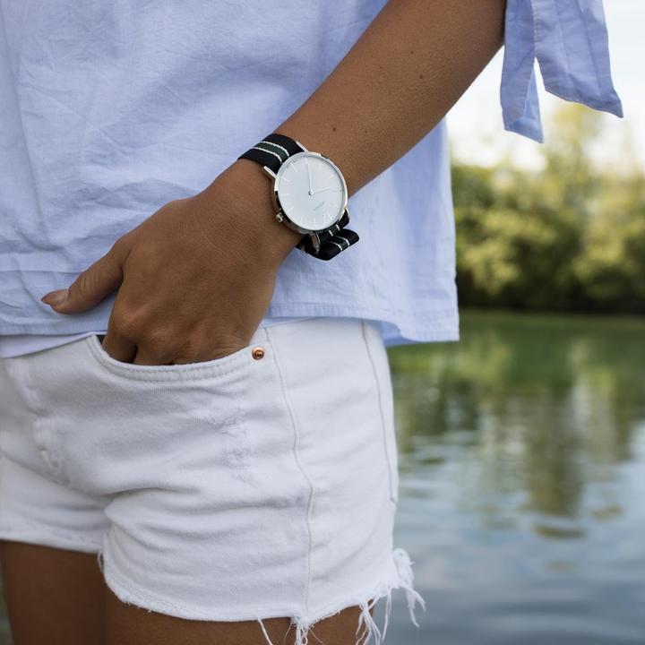 Immagine prodotto M Watch Mondaine Smart Casual (Orologio da polso analogico, Fatto in Svizzera, 40 mm)