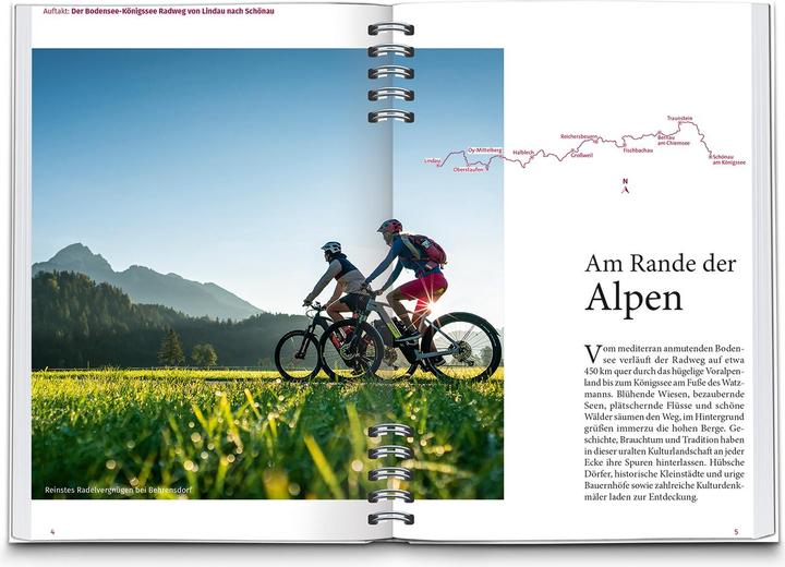 Image du produit RadReiseFührer Bodensee-Königssee Radweg (Allemand, Julia Bihar, 2022)