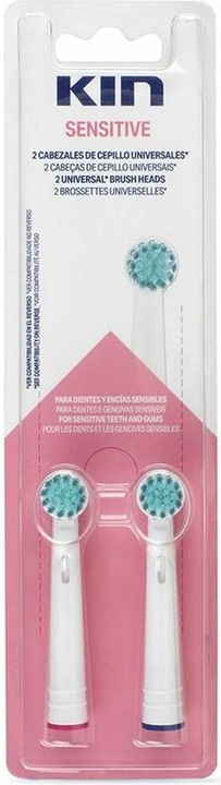 Actual product image KIN Electric brush Sensitive replacement (2 x)